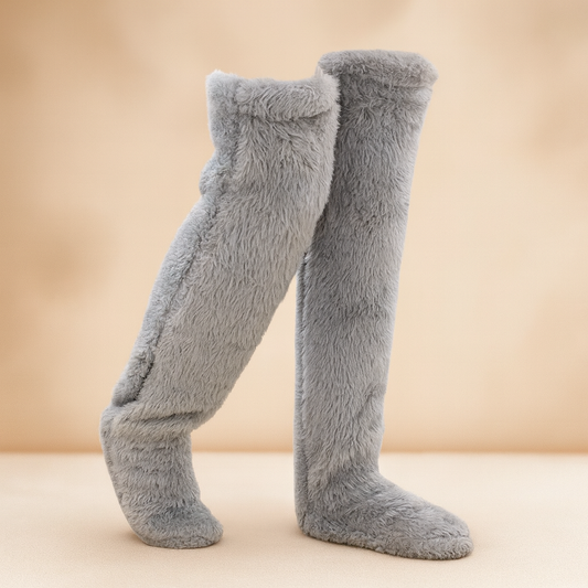 Ultra-Soft Stretch Fit Leg Socks