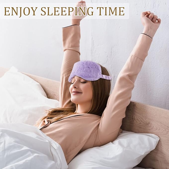 Luxury Fluffy Sleeping Mask