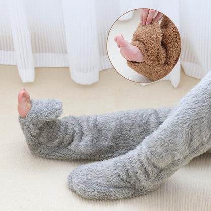 Ultra-Soft Stretch Fit Leg Socks